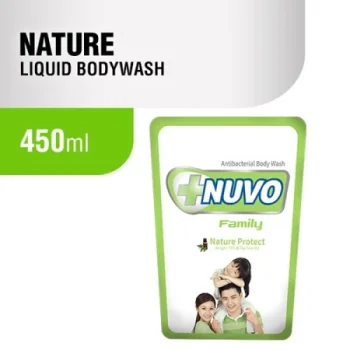 NUVO BODY WASH 450 REFILL HIJAU(12)