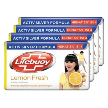 LIFEBUOY SOAP 4X110GR LEMON