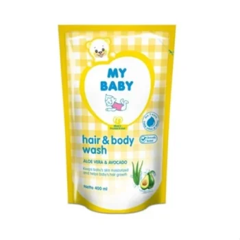 MY BABY BODY WASH HAIR & BODY 400 REFILL