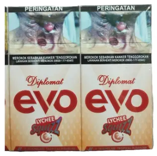 Rokok Diplomat Evo Lychee 12 Slop