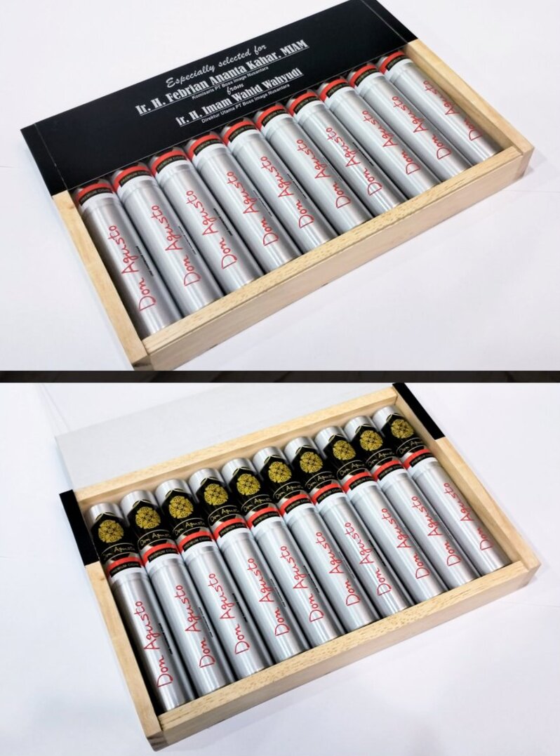 Cigar/Cerutu Bin Cigar TUBOS GIFT SERIES 10 DON AGUSTO** 1 cerutu