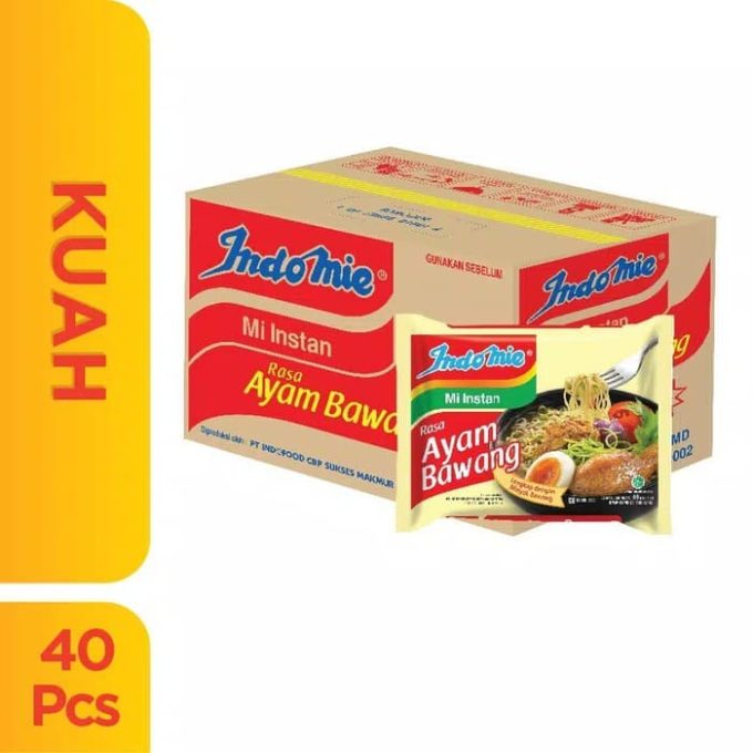 INDOMIE MIE INSTANT AYAM BAWANG PCK 69g per KARTON/DUS