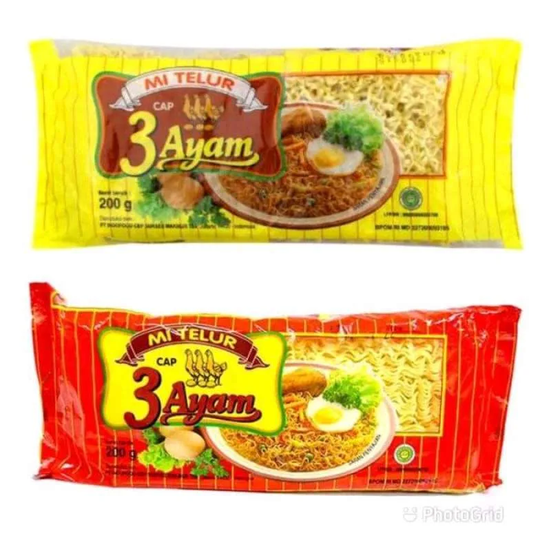 Mie Telor 3 Ayam (20bks)