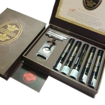 Cerutu DOS HERMANOS GIFT SERIES 08 - CORONA 5 TUBE