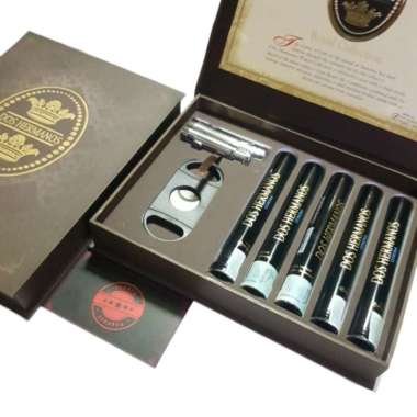 Cerutu DOS HERMANOS GIFT SERIES 08 - CORONA 5 TUBE