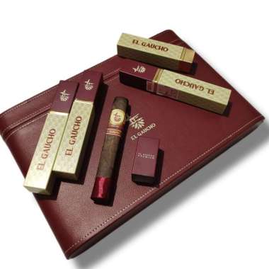 Cerutu EL GAUCHO PRESSBOX PREMIUM (merah) ISI 10 TUBE