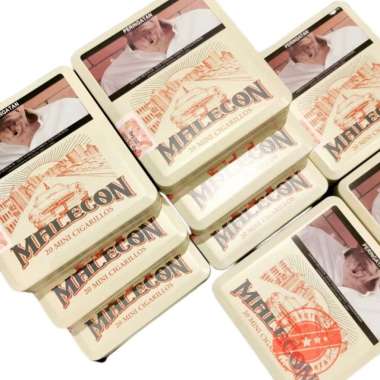 Cerutu MALECON MINI CIGARILLOS BOX ISI 20 TUBE