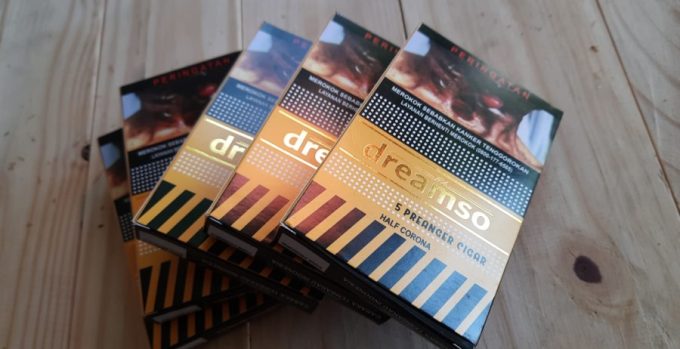 Cerutu Dreamso Preanger Half Corona (Pack isi 5)