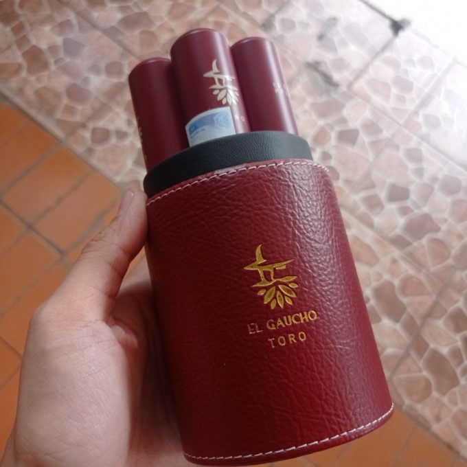 Cerutu El Gaucho Premium Toro Merah (Leather Jar isi 5) Cerutu Indonesia Premium