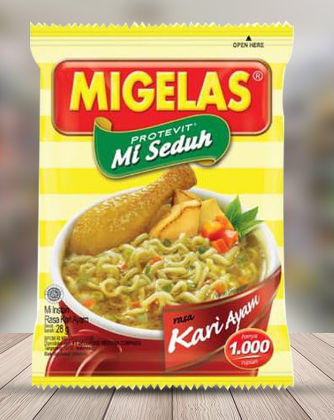 Mi Gelas Kari Ayam DUS (12x15x30g)