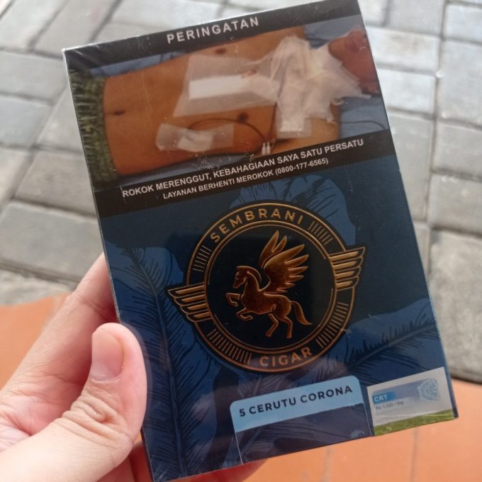 Cerutu Sembrani Corona (Pack isi 5) Cerutu Indonesia Premium