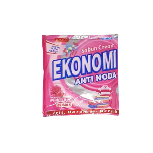 EKONOMI SABUN CREAM ANTI NODA (ES500K) PINK FLOWER PCK 154/145g