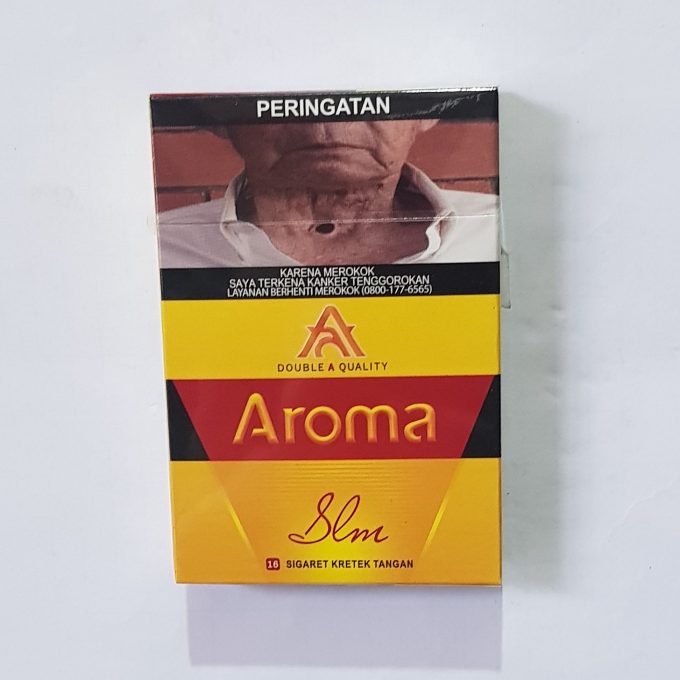 AROMA ROKOK SIGARET KRETEK SLIM  BKS 16'S