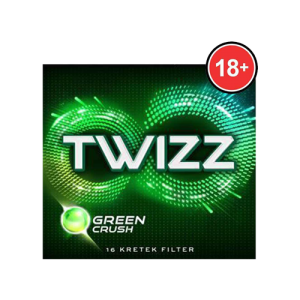 TWIZZ ROKOK FILTER GREEN CRUSH BKS 16'S