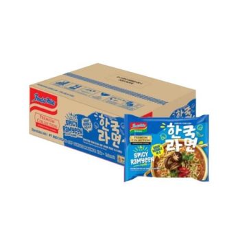 INDOMIE MIE INSTANT PREMIUM KOREAN SPICY RAMYEON PCK 83g per KARTON/DUS
