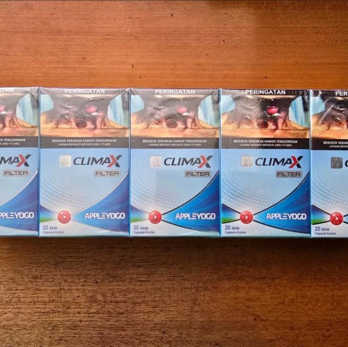 CLIMAX ROKOK FILTER CLICK ICY BKS 20'S