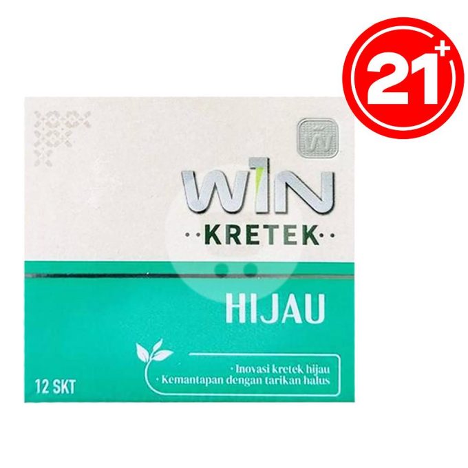 WIN ROKOK KRETEK HIJAU BKS 12'S