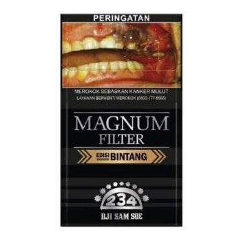 DJI SAM SOE ROKOK FILTER MAGNUM EDISI BINTANG BKS 12'S
