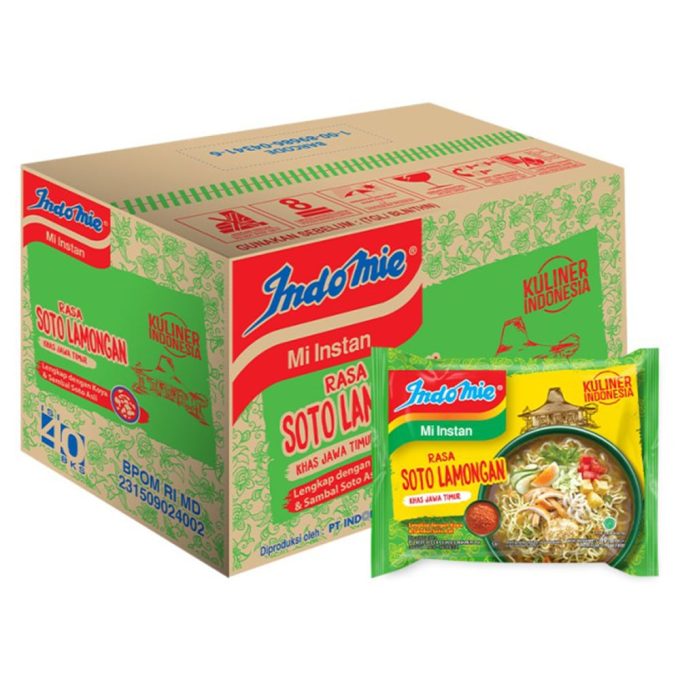 INDOMIE MIE INSTANT SOTO LAMONGAN PCK 80g per KARTON/DUS