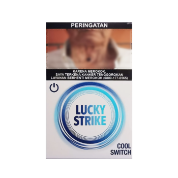 LUCKY STRIKE ROKOK FILTER COOL SWITCH BKS 20'S