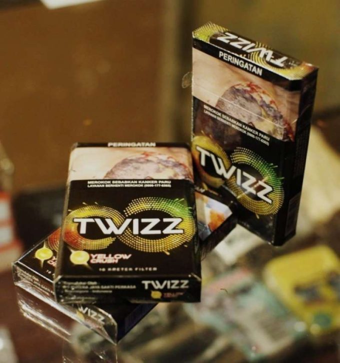 TWIZZ ROKOK FILTER YELLOW CRUSH BKS 16'S