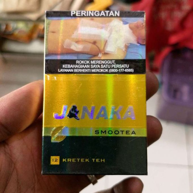 JANAKA SMOOTEA ROKOK KRETEK   BKS 12'S