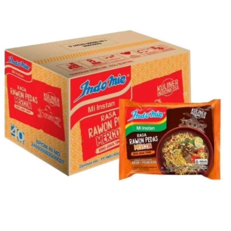 INDOMIE MIE INSTANT RAWON PDS MRCON PCK 75g per KARTON/DUS