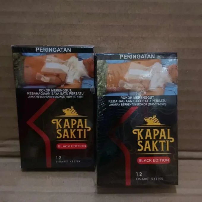 ROKOK KRETEK KAPAL SAKTI BLACK EDITION 1 SLOP MURAH