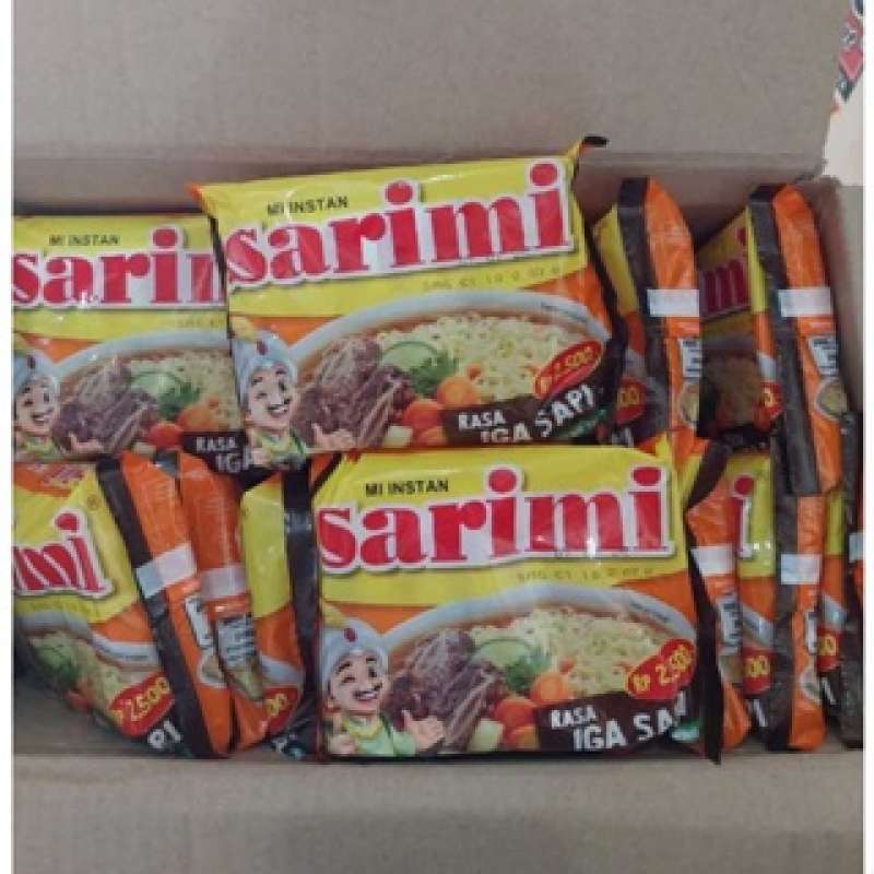 SARIMI MIE INSTANT IGA SAPI PCK 70g per KARTON/DUS