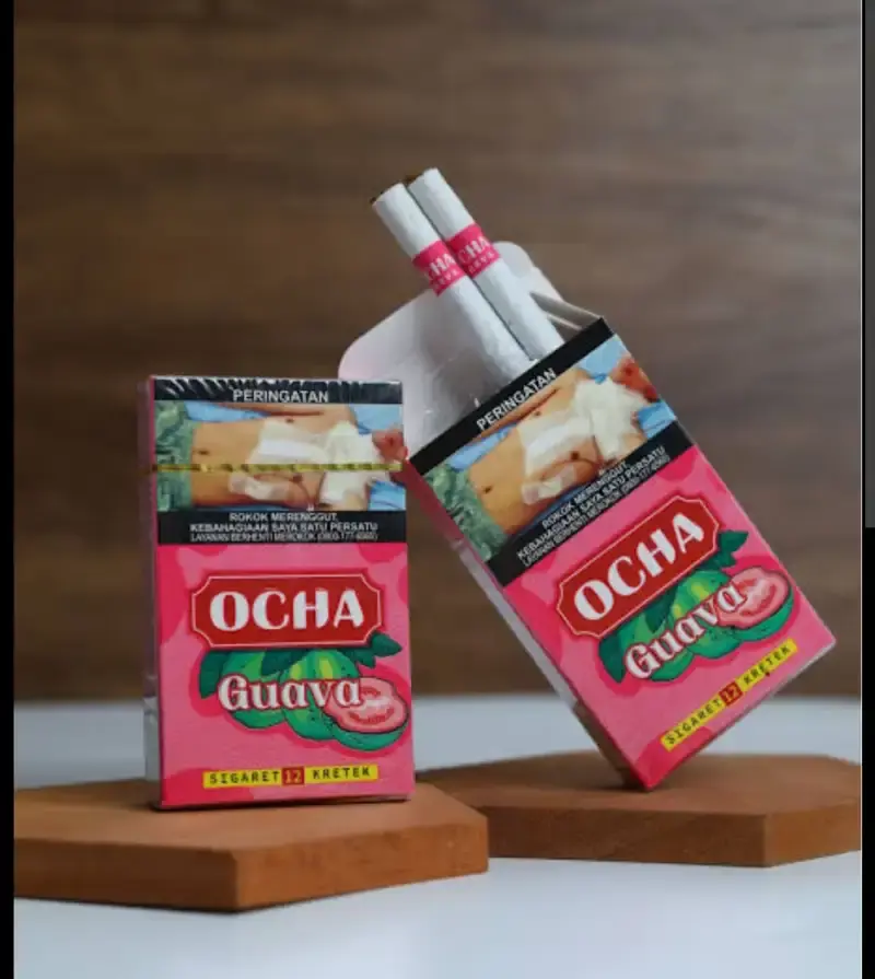 OCHA ROKOK KRETEK GUAVA BKS 12'S (SLOP)
