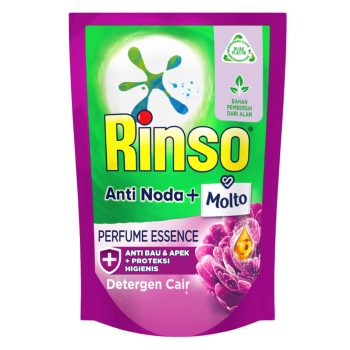 RINSO DETERGENT CAIR ANTI NODA PARFUM ESSENCE RCG 6x40g