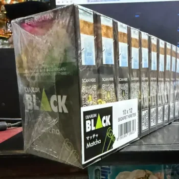 DJARUM BLACK ROKOK KRETEK MATCHA BKS 12S (SLOP)